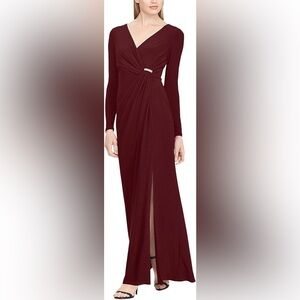 Ralph Lauren Womens Jillie Gown maxi Dress size 8